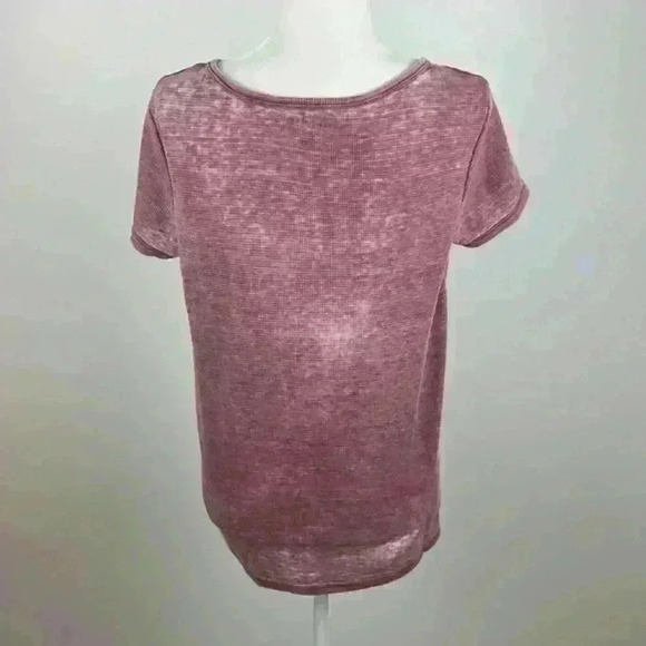 American Eagle Short Sleeve Button Front Top Size S - Picture 4 of 8